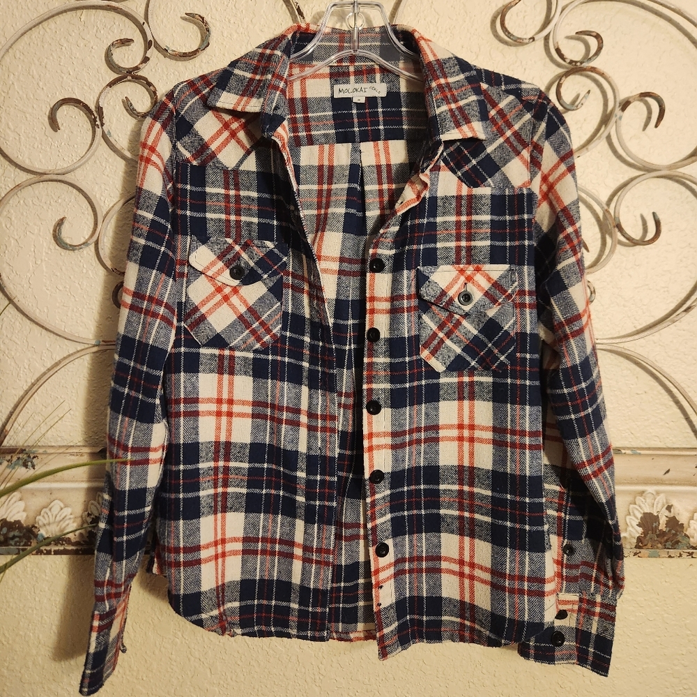 🦄 Plaid Button Down